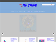 Tablet Screenshot of mrvideoonline.com